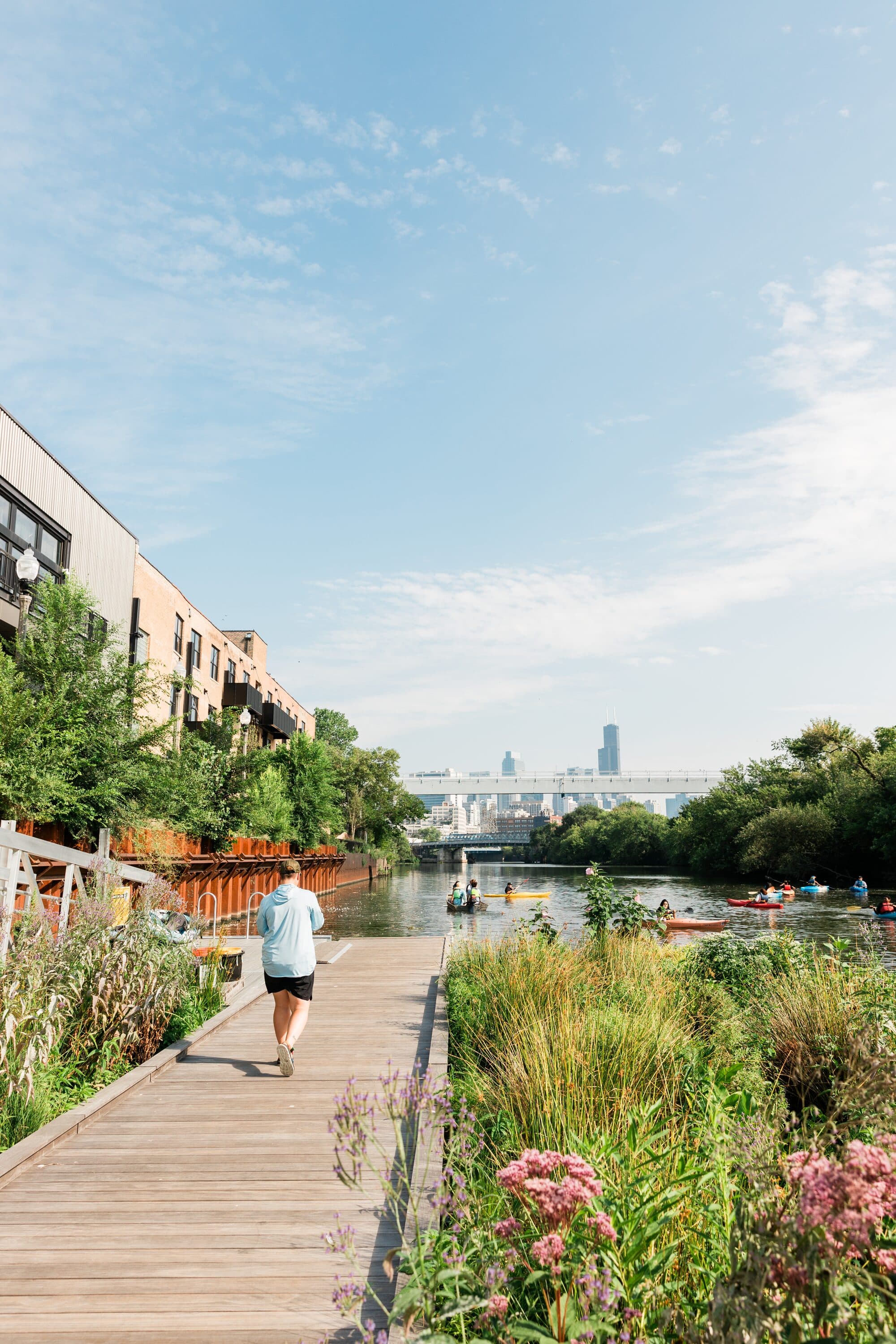 Weathered concrete along the riverbank